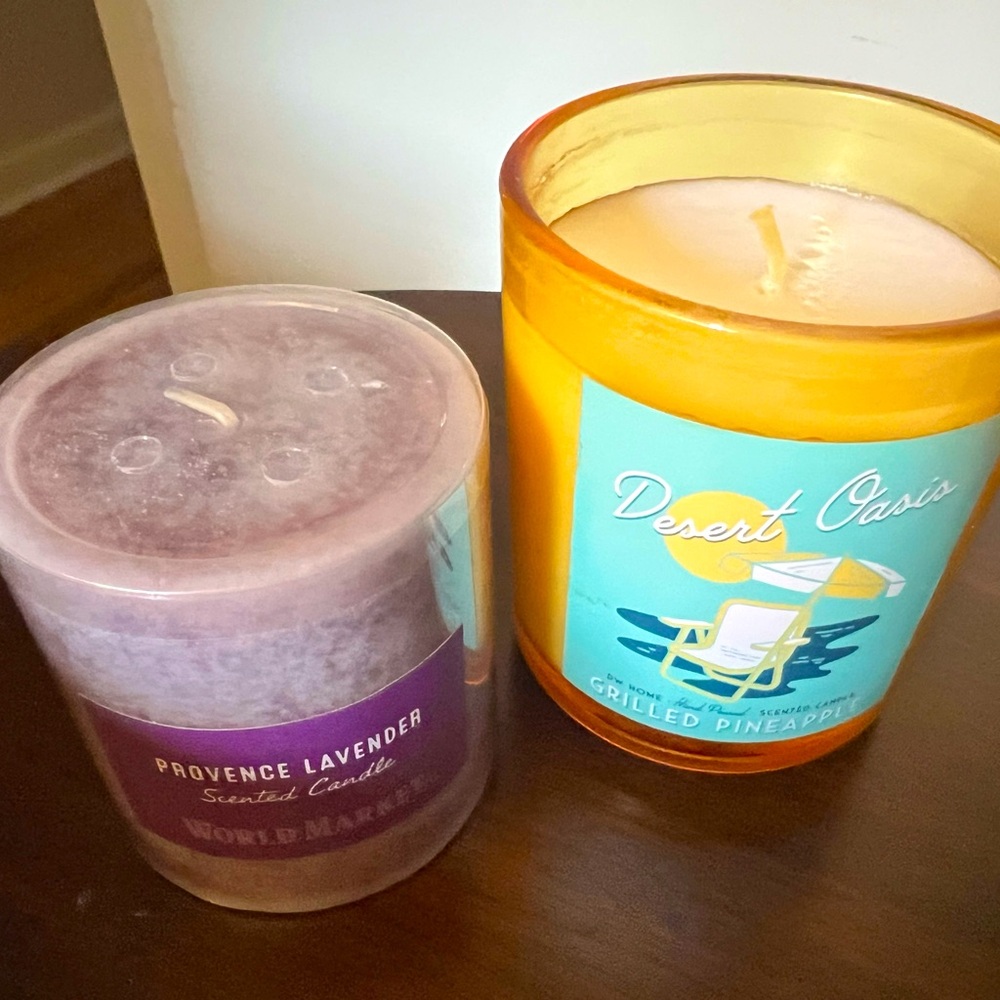 Cost Plus World Market Grilled Pineapple Candle - Yellow